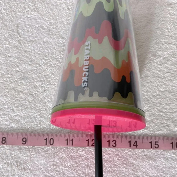 Starbucks Fall 2023 Halloween Limited Edition Drippy Wave Swirl Grande Tumbler - Picture 12 of 13